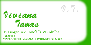 viviana tamas business card